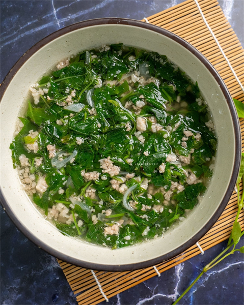 Canh Rau Ngót Nấu Ngao