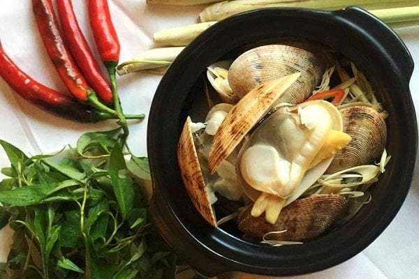 Nghêu 2 Cồi Hấp